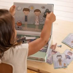 Little Dutch LD Jim & Rosa Magnetic Puzzle 9 Little Dutch LD Jim & Rosa Magnetic Puzzle -Little World Shop 0014054 little dutch jim rosa magnetic puzzle andere 1