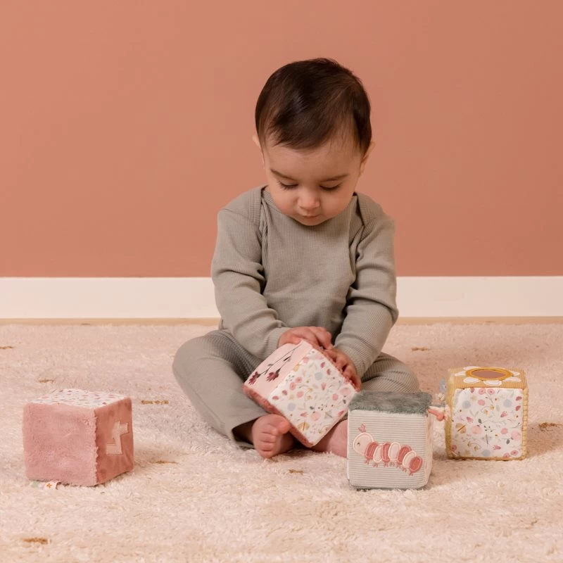 Little Dutch LD Soft Blocks Flowers & Butterflies 4 Little Dutch LD Soft Blocks Flowers & Butterflies - Image 2