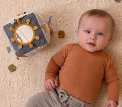 Little Dutch LDSailors Bay Soft Activity Cube -Little World Shop 0014135 little dutch activity cube sailors bay sailors bay 2