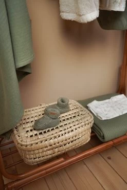 Little Dutch LD Knitted Baby Booties S1 25 Little Dutch LD Knitted Baby Booties S1 -Little World Shop 0015394 little dutch knitted baby booties olive size 1 sailors bay 3