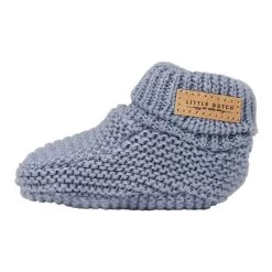 Little Dutch LD Knitted Baby Booties S1 21 Little Dutch LD Knitted Baby Booties S1 -Little World Shop 0016299 little dutch knitted baby booties blue size 1 sailors bay 0