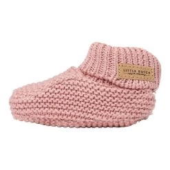 Little Dutch LD Knitted Baby Booties S1 22 Little Dutch LD Knitted Baby Booties S1 -Little World Shop 0016303 little dutch knitted baby booties vintage pink size 1 little pink flowers 0