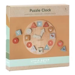 Little Dutch LD Puzzle Clock -Little World Shop 0016561 little dutch puzzle clock 6