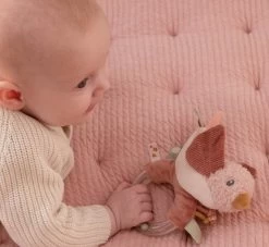 Little Dutch LD Ring Rattle 8 Little Dutch LD Ring Rattle -Little World Shop 0016657 little dutch rattle ring bird flowers butterflies 3