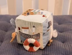 Little Dutch LDSailors Bay Soft Activity Cube -Little World Shop 0016683 little dutch activity cube sailors bay sailors bay 2