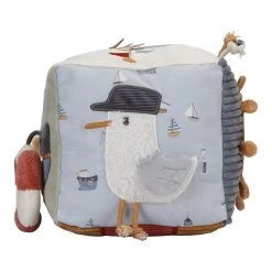 Little Dutch LDSailors Bay Soft Activity Cube -Little World Shop 0016980 little dutch activity cube sailors bay sailors bay 10