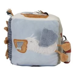 Little Dutch LDSailors Bay Soft Activity Cube -Little World Shop 0016982 little dutch activity cube sailors bay sailors bay 12