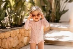 Little Dutch LD Long Sleeve Ruffle Swimsuit 62/68 34 Little Dutch LD Long Sleeve Ruffle Swimsuit 62/68 -Little World Shop 0018436 little dutch bathsuit long sleeves ruffles little pink flowers 74 80 little pink flowers 3