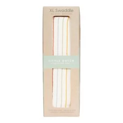 Little Dutch LD Swaddle Cloth 120x120 -Little World Shop 0020497 little dutch swaddle 120 x 120 vintage sunny stripes vintage sunny stripes 1