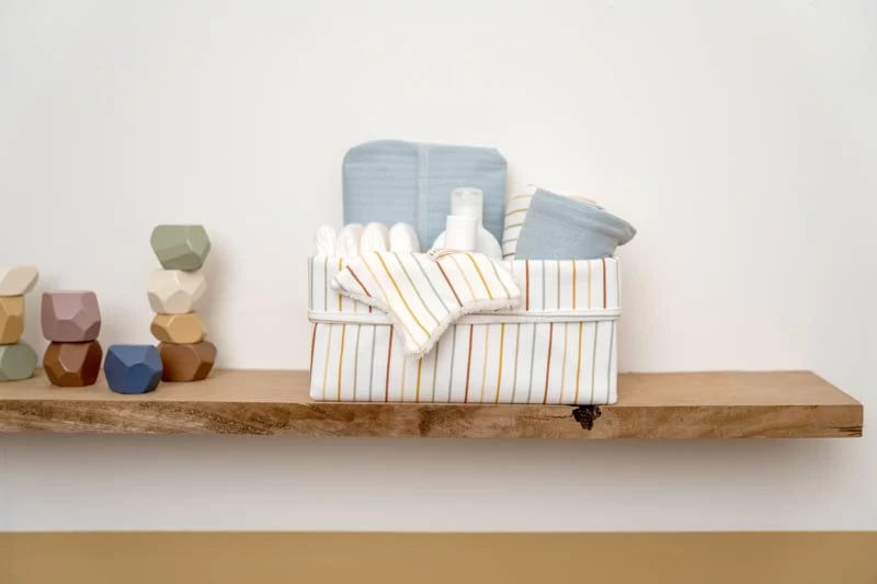 Little Dutch Nappy Pouch Pure Soft Blue 5 Little Dutch Nappy Pouch Pure Soft Blue - Image 3