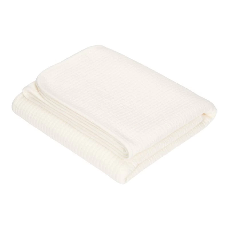 Little Dutch Cot Summer Blanket Pure Soft White 3 Little Dutch Cot Summer Blanket Pure Soft White