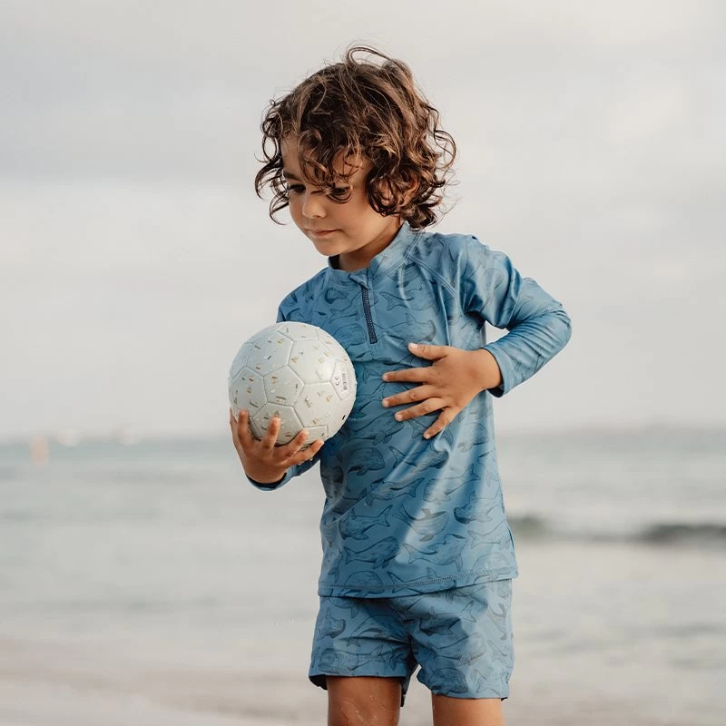 Little Dutch Swim T-shirt Long Sleeves Sea Life Blue 5 Little Dutch Swim T-shirt Long Sleeves Sea Life Blue - Image 3