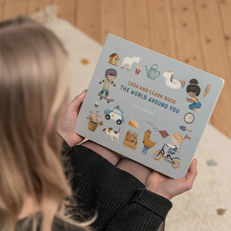 Little Dutch Children's Book Look-and-learn Book - The World Around You 4 Little Dutch Children's Book Look-and-learn Book - The World Around You - Image 2