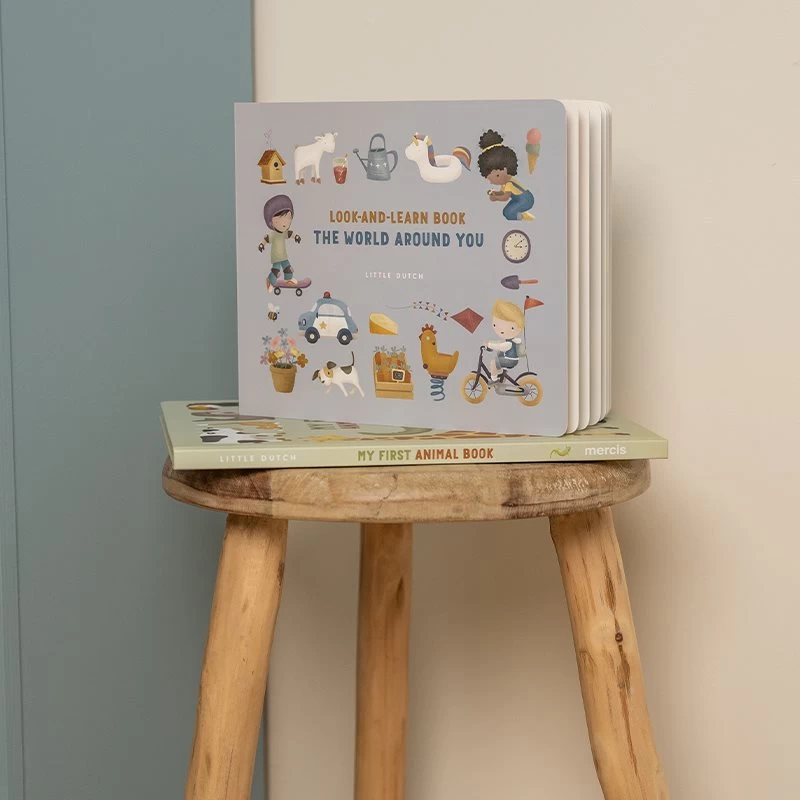 Little Dutch Children's Book Look-and-learn Book - The World Around You 5 Little Dutch Children's Book Look-and-learn Book - The World Around You - Image 3