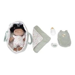 Little World Shop 22 Little Dutch Baby Doll Evi Flowers & Butterflies