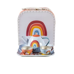 Little Dutch Tea Set In Basket Rainbow -Little World Shop 10 00251baa bc9a 4cbd 8602 dc8a8aab395c