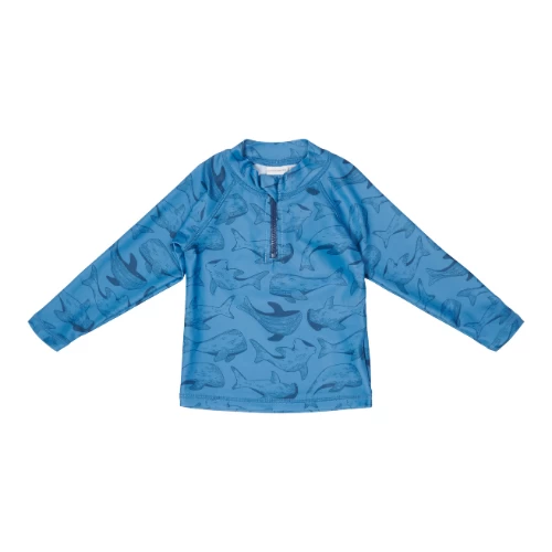 Little Dutch Swim T-shirt Long Sleeves Sea Life Blue 3 Little Dutch Swim T-shirt Long Sleeves Sea Life Blue