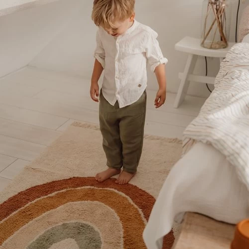 Little Dutch Rug Rainbow Vintage - 90 X 130 Cm 4 Little Dutch Rug Rainbow Vintage - 90 X 130 Cm - Image 2