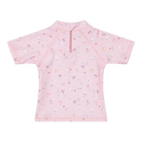 Little Dutch Swim T-shirt Little Pink Flowers 4 Little Dutch Swim T-shirt Little Pink Flowers - Image 2