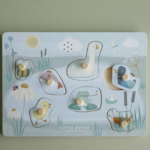 Little Dutch Sound Puzzle Animals 4 Little Dutch Sound Puzzle Animals - Image 2