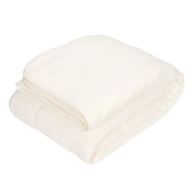Little Dutch Bassinet Blanket Pure Soft White 5 Little Dutch Bassinet Blanket Pure Soft White - Image 3