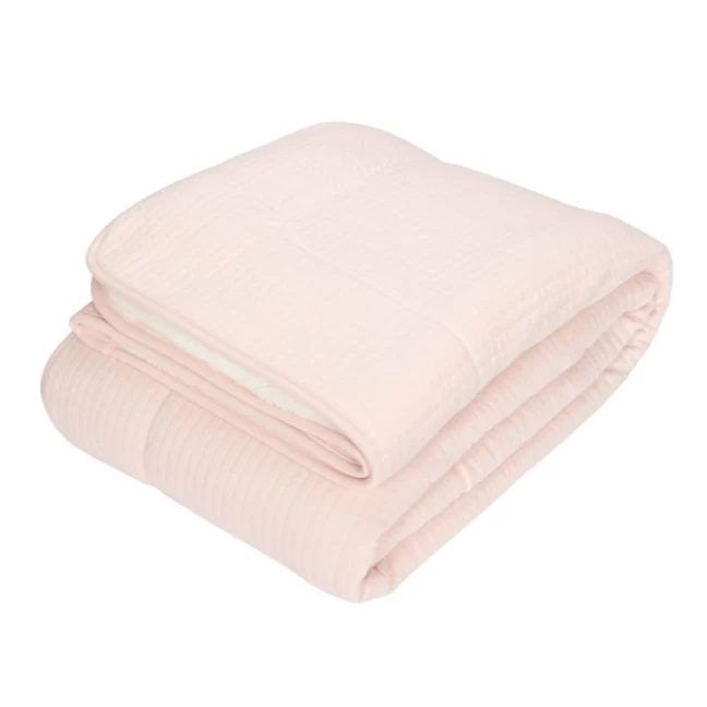 Little Dutch Bassinet Blanket Pure Soft Pink 3 Little Dutch Bassinet Blanket Pure Soft Pink