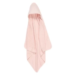 Little Dutch Hooded Towel Pure Soft Pink 75x75