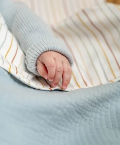 Little Dutch Bassinet Blanket Pure Soft Blue 9 Little Dutch Bassinet Blanket Pure Soft Blue -Little World Shop 20230110 165354