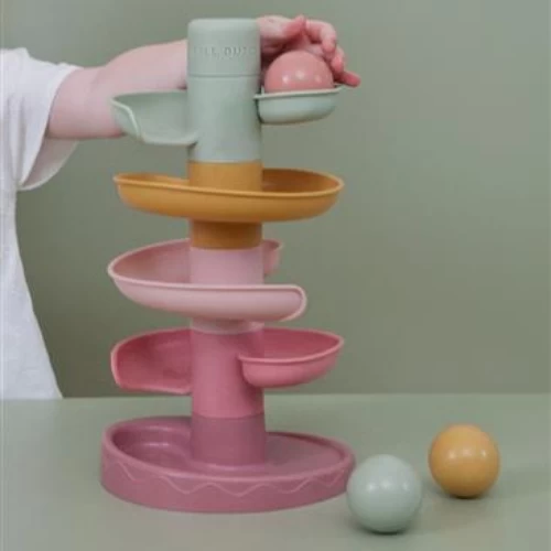 Little Dutch Spiral Tower Pink 4 Little Dutch Spiral Tower Pink - Image 2