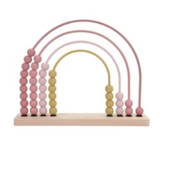 Little Dutch Rainbow Abacus - Pink