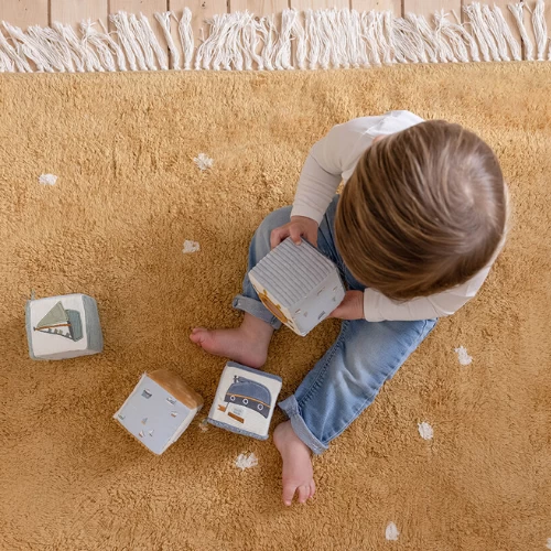 Little Dutch Set Of Soft Cubes Sailors Bay 5 Little Dutch Set Of Soft Cubes Sailors Bay - Image 3