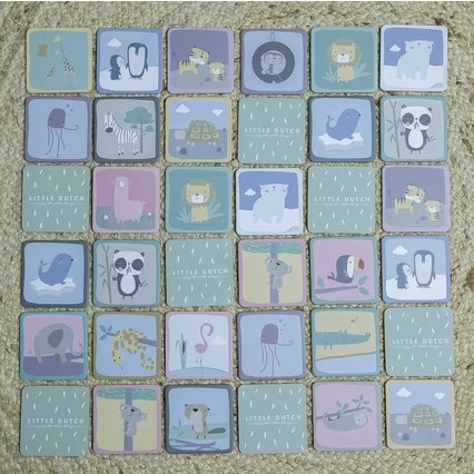 Little Dutch LD Memo Game Animals 4 Little Dutch LD Memo Game Animals - Image 2