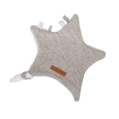 Little Dutch Cuddle Cloth Star - Pure Grey 3 Little Dutch Cuddle Cloth Star - Pure Grey