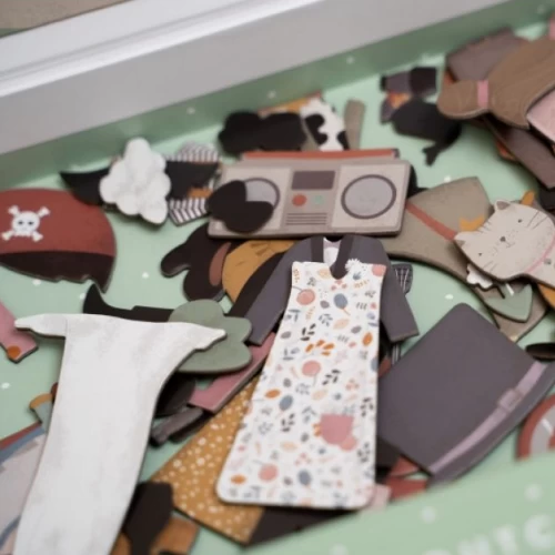 Little Dutch Magnetic Playboard Jim & Rosa 5 Little Dutch Magnetic Playboard Jim & Rosa - Image 3