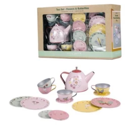 Little Dutch Tin Tea Set Flowers & Butterflies -Little World Shop 6 f7c5b10e a8cf 4582 8796 17bfd866c1da