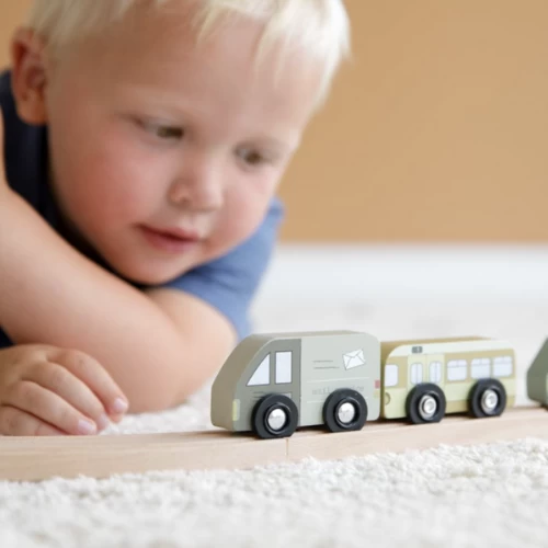 Little Dutch Railway Extension - Vehicles Set - LD4492 4 Little Dutch Railway Extension - Vehicles Set - LD4492 - Image 2