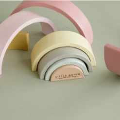 Little Dutch Rainbow Stacker - Pink 7 Little Dutch Rainbow Stacker - Pink -Little World Shop 86 62d6edbe 51bd 44de a9ca 44c4cab4a557