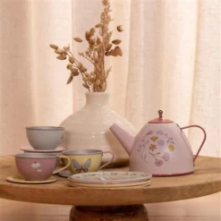 Little Dutch Tin Tea Set Flowers & Butterflies -Little World Shop 8 285199b0 3b44 4a37 abc6 befe91a84ead