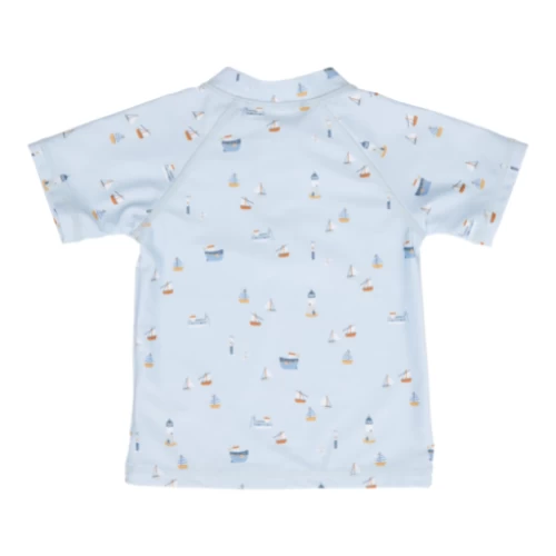 Little Dutch Swim T-shirt Sailors Bay Blue 4 Little Dutch Swim T-shirt Sailors Bay Blue - Image 2