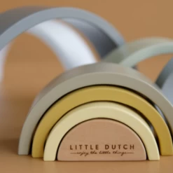 Little Dutch Rainbow Stacker - Blue - LD7034 -Little World Shop 9 c0600833 3a67 4620 bde0 7d1658a72ea1