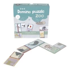 Little Dutch LD Domino Puzzle 12 Little Dutch LD Domino Puzzle -Little World Shop LD4449 4