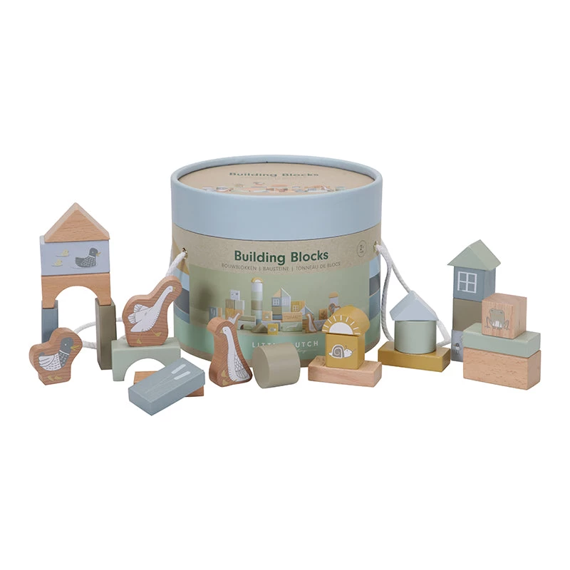 Little Dutch LD Wooden Building Blocks 9 Little Dutch LD Wooden Building Blocks - Image 7