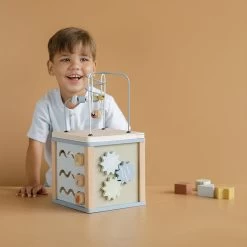 Little Dutch LD Wooden Activity Cube 15 Little Dutch LD Wooden Activity Cube -Little World Shop LD7029 8