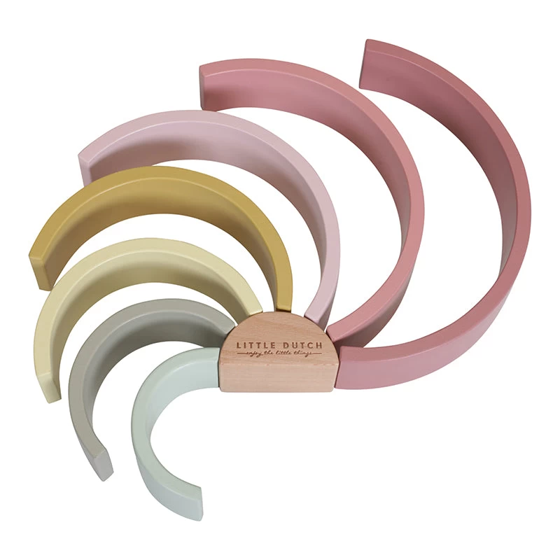 Little Dutch LD Wooden Rainbow 3 Little Dutch LD Wooden Rainbow - Image 2