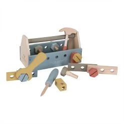 Little Dutch LD Wooden Toolbox FSC 9 Little Dutch LD Wooden Toolbox FSC -Little World Shop LD7078