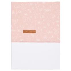 Little Dutch LD Flat Sheet 110x140 Cm 10 Little Dutch LD Flat Sheet 110x140 Cm -Little World Shop TE10221050 WildFlowers Pink