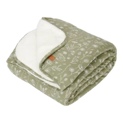 Little Dutch LD Blanket Pure & Soft 110 X 140 30 Little Dutch LD Blanket Pure & Soft 110 X 140 -Little World Shop TE11121011 WildFlowers Olive 2