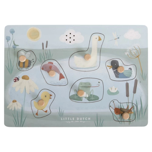 Little Dutch Sound Puzzle Animals 3 Little Dutch Sound Puzzle Animals
