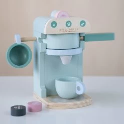 Little Dutch LD Toy Coffee Machine -Little World Shop houten koffiezetapparaat mint 10 delig little dutch 8 600x600 1