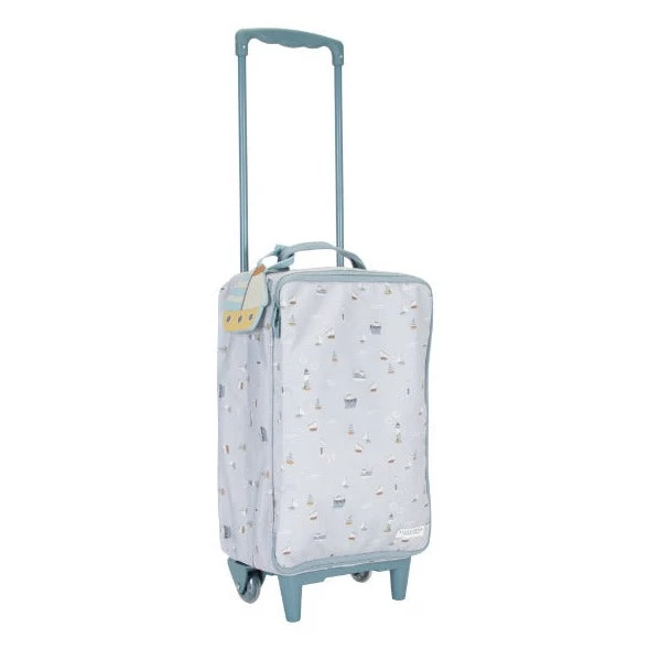 Little Dutch Children's Suitcase Sailors Bay Blue 4 Little Dutch Children's Suitcase Sailors Bay Blue - Image 2